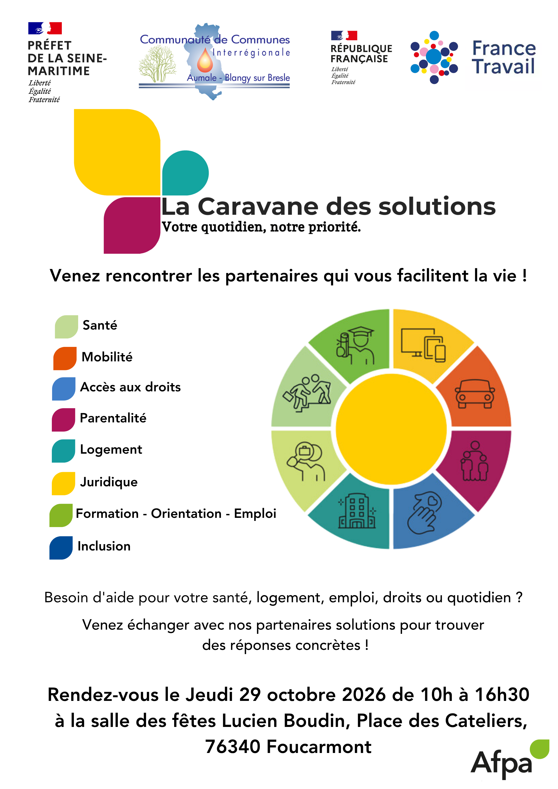 Affiche caravane solutions 2026