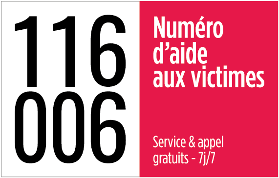 logo numéro d'aide aux victimes